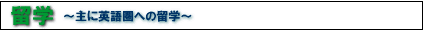 留学